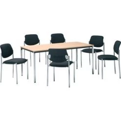 FP Table 1600 X 800 Mm Chrom / Buche