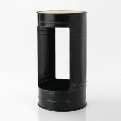 Amadeus - Table Bar Tonneau - Noir