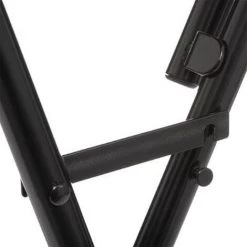 Table De Bar Pliante En Métal Coloris Noir - L.60 X L.60 X H.103 Cm -PEGANE- -Table haute et bar Soldes 51500579 2