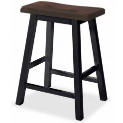 YOUTHUP Assortiment De Bar 3 Pcs MDF Noir - Noir -Table haute et bar Soldes 51860813 5