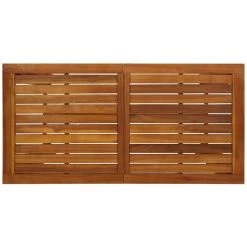 YOUTHUP Table De Bar Bois D'acacia Massif 120 X 60 X 105 Cm - Brun 9 YOUTHUP Table De Bar Bois D'acacia Massif 120 X 60 X 105 Cm - Brun -Table haute et bar Soldes 51861201 4