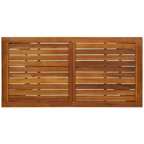 YOUTHUP Table De Bar Bois D'acacia Massif 120 X 60 X 105 Cm - Brun 6 YOUTHUP Table De Bar Bois D'acacia Massif 120 X 60 X 105 Cm - Brun – Image 4