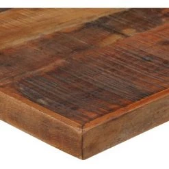 YOUTHUP Mobilier De Bar 5 Pcs Bois De Récupération Massif - Brun -Table haute et bar Soldes 51872734 4