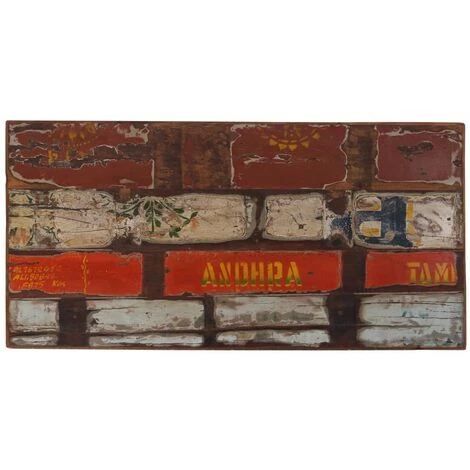 YOUTHUP Mobilier De Bar 5 Pcs Bois De Récupération Massif Multicolore - Multicolore 6 YOUTHUP Mobilier De Bar 5 Pcs Bois De Récupération Massif Multicolore - Multicolore – Image 4