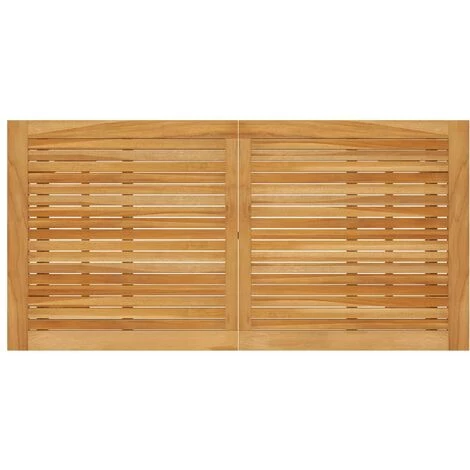 YOUTHUP Table De Bar De Jardin 140x70x104 Cm Bois D'acacia Massif - Brun 6 YOUTHUP Table De Bar De Jardin 140x70x104 Cm Bois D'acacia Massif - Brun – Image 4