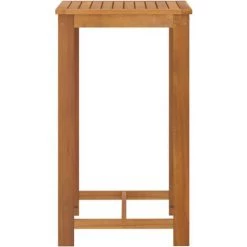 YOUTHUP Ensemble De Bar De Jardin 5 Pcs Gris - Gris -Table haute et bar Soldes 51893280 4