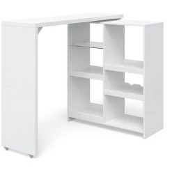 Table De Bar „Vega“ Blanche Vicco