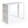 Table De Bar 117cm Blanche Vicco -Table haute et bar Soldes 52051221 1