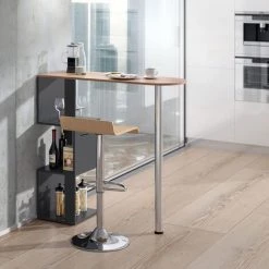 Table De Bar „Vincent" Anthracite/Goldkraft Vicco -Table haute et bar Soldes 52051799 4