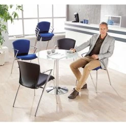 CERTEO Table à Pied Central - Ø 800 Mm, Hauteur 720 Mm - Aggloméré Façon Hêtre - Coloris Plateau: Façon Hêtre 8 CERTEO Table à Pied Central - Ø 800 Mm, Hauteur 720 Mm - Aggloméré Façon Hêtre - Coloris Plateau: Façon Hêtre -Table haute et bar Soldes 52057880 2