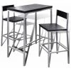 Topdeal Ensemble De Bar à Petit-déjeuner 1 Topdeal Ensemble De Bar à Petit-déjeuner -Table haute et bar Soldes 52084003 1