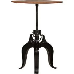 Topdeal Table De Bar Bois De Récupération Massif 75 X (76-110) Cm -Table haute et bar Soldes 52085173 2