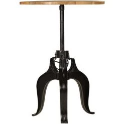 Topdeal Meuble De Bar 5 Pcs Bois Massif De Manguier -Table haute et bar Soldes 52085179 3