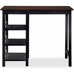 Topdeal Assortiment De Bar 3 Pcs MDF Noir -Table haute et bar Soldes 52085200 4
