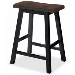 Topdeal Assortiment De Bar 3 Pcs MDF Noir -Table haute et bar Soldes 52085200 5