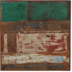 Topdeal Table De Bar Bois Récupération Massif Multicolore 60x60x107 Cm 9 Topdeal Table De Bar Bois Récupération Massif Multicolore 60x60x107 Cm -Table haute et bar Soldes 52085214 3