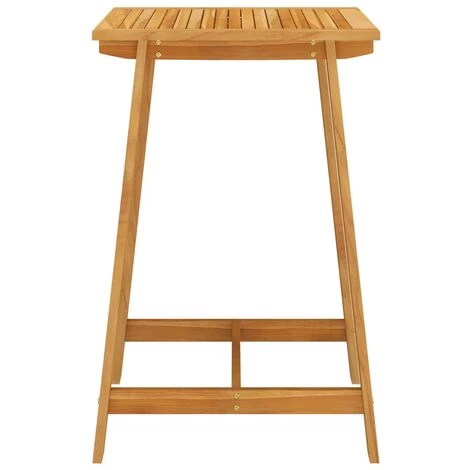 Topdeal Table De Bar De Jardin 70x70x104 Cm Bois D'acacia Massif FF312408_FR 5 Topdeal Table De Bar De Jardin 70x70x104 Cm Bois D'acacia Massif FF312408_FR – Image 3