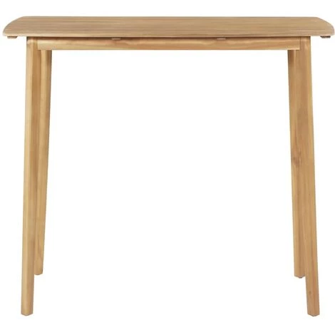 Topdeal Table De Bar 120x60x105 Cm Bois D'acacia Massif VDFF28434_FR 4 Topdeal Table De Bar 120x60x105 Cm Bois D'acacia Massif VDFF28434_FR – Image 2
