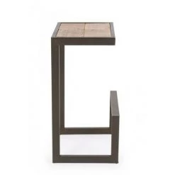 WEBMARKETPOINT Tabouret De Bar Industriel Blocks 70h Cm -Table haute et bar Soldes 52529059 5