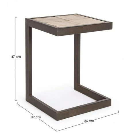 WEBMARKETPOINT Tabouret De Bar Industriel Blocks 47h Cm 4 WEBMARKETPOINT Tabouret De Bar Industriel Blocks 47h Cm – Image 2