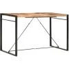 TRUE DEAL Table De Bar 180x90x110 Cm Bois Solide -Table haute et bar Soldes 52728317 1