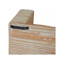 NOVA Étagère De Bibliothèque En Bois Massif Légère Avec Crochet Suspendu Inclus Taille : 80 Cm -Table haute et bar Soldes 53576336 4