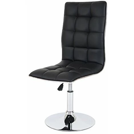 NOVA Tabouret Pivotant Design Moderne En Cuir Eco-Cuir Pour Salle à Manger Et Cuisine Couleur : NOIR 3 NOVA Tabouret Pivotant Design Moderne En Cuir Eco-Cuir Pour Salle à Manger Et Cuisine Couleur : NOIR