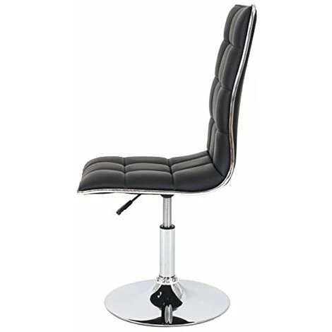 NOVA Tabouret Pivotant Design Moderne En Cuir Eco-Cuir Pour Salle à Manger Et Cuisine Couleur : NOIR 4 NOVA Tabouret Pivotant Design Moderne En Cuir Eco-Cuir Pour Salle à Manger Et Cuisine Couleur : NOIR – Image 2