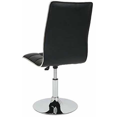 NOVA Tabouret Pivotant Design Moderne En Cuir Eco-Cuir Pour Salle à Manger Et Cuisine Couleur : NOIR 5 NOVA Tabouret Pivotant Design Moderne En Cuir Eco-Cuir Pour Salle à Manger Et Cuisine Couleur : NOIR – Image 3