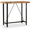 LITZEE Table De Bar Bois Massif De Récupération 120 X 60 X 107 Cm # -Table haute et bar Soldes 53765684 1