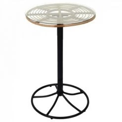 JARDIRICODECO Table Mange Debout Surabaya -Table haute et bar Soldes 53958461 3