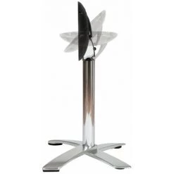 NETFURNITURE Base De Duhem Flip Top En Aluminium - Argent