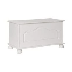 NETFURNITURE Tracy White MDF Rangement Coffre - Blanc