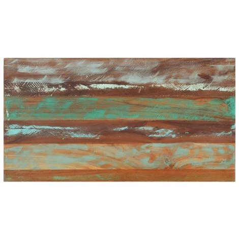 YOUTHUP Table De Bar 112x60x108 Cm Bois De Récupération Solide - Multicolore 4 YOUTHUP Table De Bar 112x60x108 Cm Bois De Récupération Solide - Multicolore – Image 2