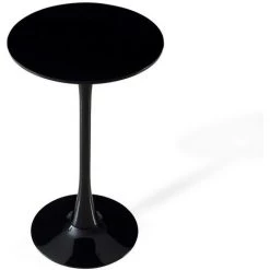 VMO HOME TABLE HAUTE IBIZA BLACK Ø60 CM 6 VMO HOME TABLE HAUTE IBIZA BLACK Ø60 CM -Table haute et bar Soldes 54640536 2