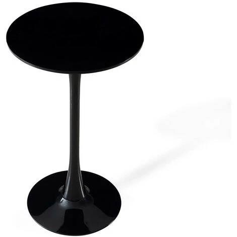 VMO HOME TABLE HAUTE IBIZA BLACK Ø60 CM 4 VMO HOME TABLE HAUTE IBIZA BLACK Ø60 CM – Image 2