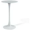 VMO HOME TABLE HAUTE IBIZA WHITE Ø60 CM -Table haute et bar Soldes 54640538 1