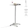 Table De Bistrot Ronde Avesta à Hauteur Réglable 75 Cm / 115 Cm [en.casa] -Table haute et bar Soldes 54723510 1