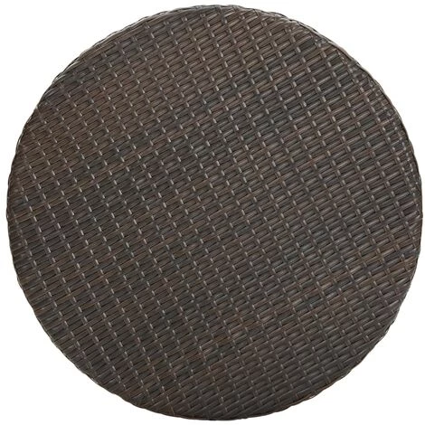 Topdeal Meuble De Bar De Jardin 5 Pcs Et Coussins Résine Tressée Marron FF3064761_FR 5 Topdeal Meuble De Bar De Jardin 5 Pcs Et Coussins Résine Tressée Marron FF3064761_FR – Image 3