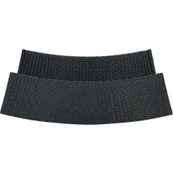 INLIFE Table De Bar De Jardin Noir 120x55x110 Cm Résine Tressée 11 INLIFE Table De Bar De Jardin Noir 120x55x110 Cm Résine Tressée -Table haute et bar Soldes 55640664 5