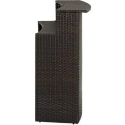 INLIFE Table De Bar De Jardin Marron 120x55x110 Cm Résine Tressée 10 INLIFE Table De Bar De Jardin Marron 120x55x110 Cm Résine Tressée -Table haute et bar Soldes 55640672 4