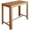 HELLOSHOP26 Table Haute Mange Debout Bar Bistrot Bois D'acacia Massif 120 Cm - Bois 2 HELLOSHOP26 Table Haute Mange Debout Bar Bistrot Bois D'acacia Massif 120 Cm - Bois -Table haute et bar Soldes 56403643 1