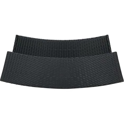 Topdeal Table De Bar De Jardin Noir 120x55x110 Cm Résine Tressée FF313468_FR 7 Topdeal Table De Bar De Jardin Noir 120x55x110 Cm Résine Tressée FF313468_FR – Image 5