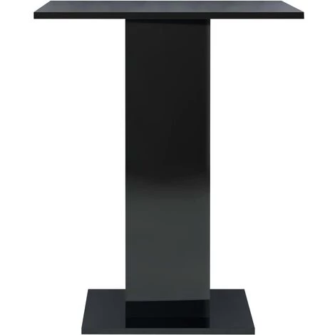 Topdeal Table De Bistro Noir Brillant 60x60x75 Cm Aggloméré FF802109_FR 6 Topdeal Table De Bistro Noir Brillant 60x60x75 Cm Aggloméré FF802109_FR – Image 4