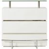 Paris Prix - Comptoir Meuble De Bar "starmo" 120cm Blanc 2 Paris Prix - Comptoir Meuble De Bar "starmo" 120cm Blanc -Table haute et bar Soldes 57075181 1