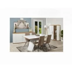 Paris Prix - Meuble De Bar 2 Portes "calypsa" 106cm Beige -Table haute et bar Soldes 57080213 5