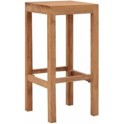 NOVA Divers Pièces Des Tabourets En Bois Massif En Teck Tabourets De Bar 2 Pcs Bois De Teck Massif Des Modèles : 2 Pcs 9 NOVA Divers Pièces Des Tabourets En Bois Massif En Teck Tabourets De Bar 2 Pcs Bois De Teck Massif Des Modèles : 2 Pcs -Table haute et bar Soldes 57095954 3