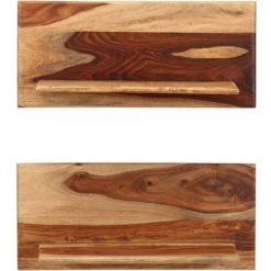 NOVA Les étagères Murales Définissent 2 Pcs En Bois Massif De Sheesham Différentes Tailles Étagères Murales 2 Pcs 58 X 26 X 20 Cm Bois De Sesham Massif Taille : 58x26x20 Cm 10 NOVA Les étagères Murales Définissent 2 Pcs En Bois Massif De Sheesham Différentes Tailles Étagères Murales 2 Pcs 58 X 26 X 20 Cm Bois De Sesham Massif Taille : 58x26x20 Cm -Table haute et bar Soldes 57097484 4
