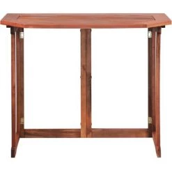 NOVA Tableau De Bistrot 90x50x75 Cm En Bois D'acacia Solide Table De Bistro 90x50x75 Cm Bois D'acacia Massif -Table haute et bar Soldes 57222871 3