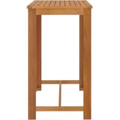Topdeal Ensemble De Bar De Jardin 5 Pcs Marron FF3068000_FR -Table haute et bar Soldes 57333558 4